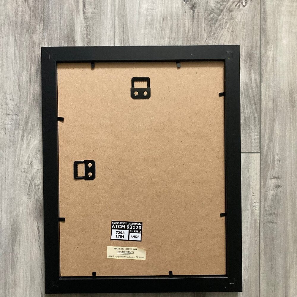 NWT Aaron Brothers Smashing! Color Black Frame 8.5" x 11" - Picture 2 of 5
